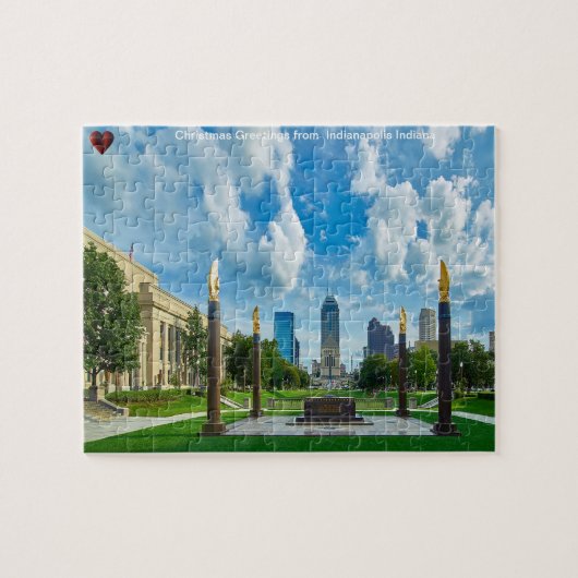 Indianapolis Indiana Legpuzzel (Horizontaal)