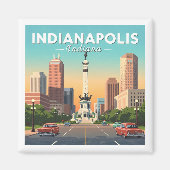 Indianapolis Indiana Magneet (Voorkant)
