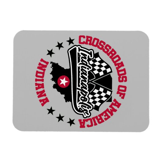 Indianapolis, Indiana Magneet (Horizontaal)