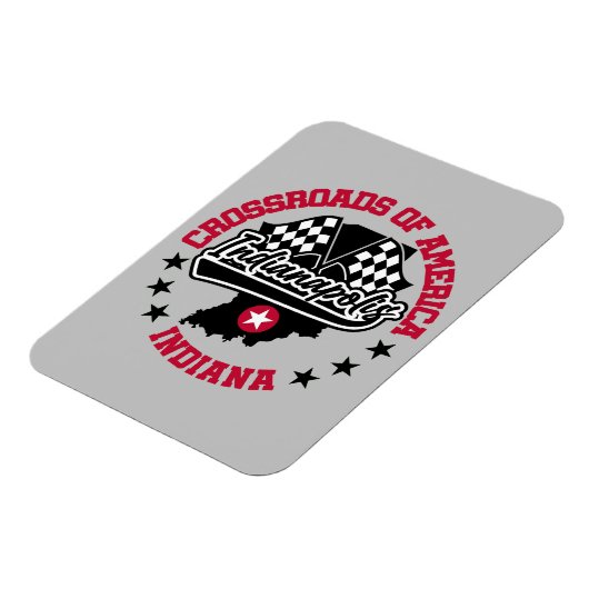 Indianapolis, Indiana Magneet (Linkerzijde)