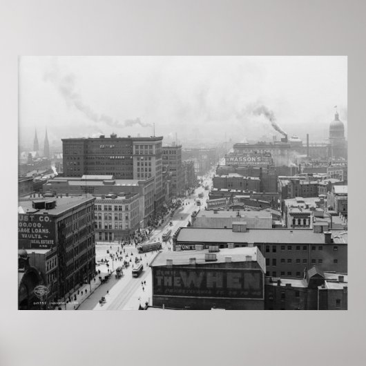 Indianapolis, Indiana Poster (Voorkant)