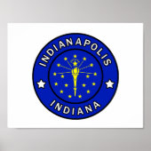Indianapolis Indiana Poster (Voorkant)