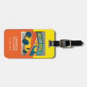 Indianapolis, Indiana |  Racer Bagagelabel (Voorkant horizontaal)