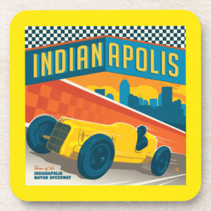 Indianapolis, Indiana    Racer Bier Onderzetter