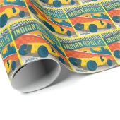 Indianapolis, Indiana |  Racer Cadeaupapier (Rol Hoek)