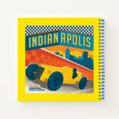 Indianapolis, Indiana | Racer Notitieboek (Achterkant)