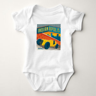 Indianapolis, Indiana Racer Romper