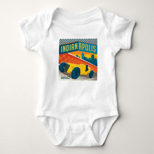 Indianapolis, Indiana |  Racer Romper (Voorkant)