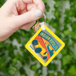 Indianapolis, Indiana Racer Sleutelhanger