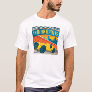 Indianapolis, Indiana    Racer T-shirt