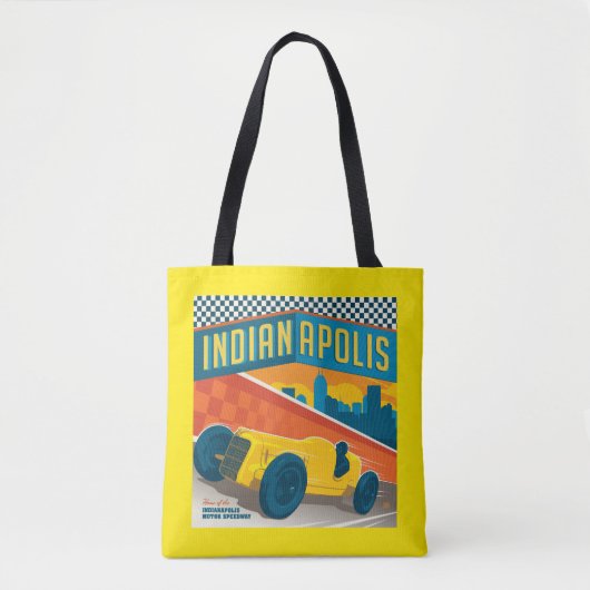 Indianapolis, Indiana |  Racer Tote Bag (Voorkant)