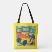 Indianapolis, Indiana |  Racer Tote Bag (Achterkant)