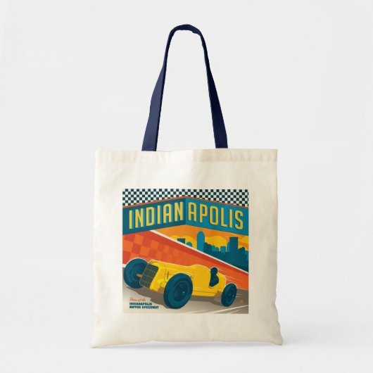 Indianapolis, Indiana | Racer Tote Bag (Voorkant)