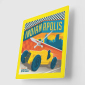 Indianapolis, Indiana |  Racer Vierkante Klok (Hoek)