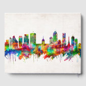 Indianapolis Indiana Skyline Gastenboek (Achterkant)