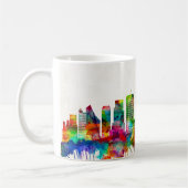 Indianapolis Indiana Skyline Koffiemok (Links)