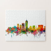 Indianapolis Indiana Skyline Legpuzzel (Horizontaal)