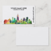 INDIANAPOLIS, INDIANA SKYLINE SP - VISITEKAARTJE (Voorkant / Achterkant)