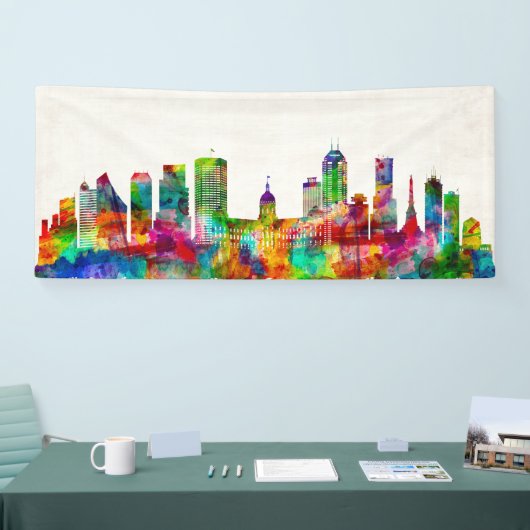 Indianapolis Indiana Skyline Spandoek (Beurs)