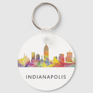 INDIANAPOLIS, INDIANA SKYLINE WB1 - SLEUTELHANGER