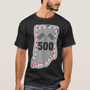 Indianapolis Indiana State 500 Racing Gift Idea T-shirt