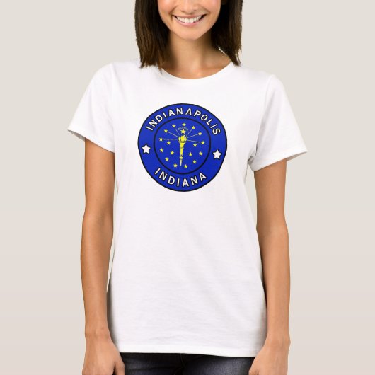 Indianapolis Indiana T-shirt (Voorkant)