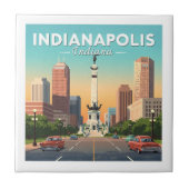 Indianapolis Indiana Tegeltje (Voorkant)