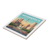 Indianapolis Indiana Tegeltje (Zijkant)