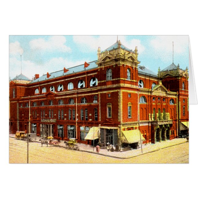 Indianapolis, Indiana Tomlinson Hall (Voorkant Horizontaal)