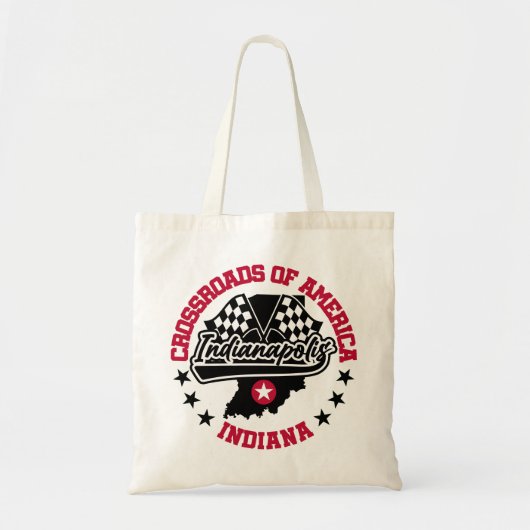 Indianapolis, Indiana Tote Bag (Voorkant)