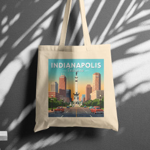 Indianapolis Indiana Tote Bag