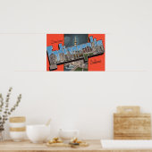 Indianapolis, Indiana (Town Plaza) Poster (Keuken)