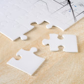 Indianapolis Indiana USA Travel City Map Legpuzzel (Zijkant)