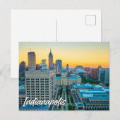 Indianapolis, Indiana, Verenigde Staten Briefkaart (Voorkant / Achterkant)