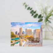 Indianapolis, Indiana, Verenigde Staten Briefkaart (Staand voorkant)