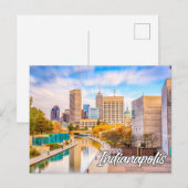 Indianapolis, Indiana, Verenigde Staten Briefkaart (Voorkant / Achterkant)