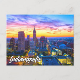 Indianapolis, Indiana, Verenigde Staten Briefkaart