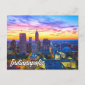 Indianapolis, Indiana, Verenigde Staten Briefkaart (Voorkant)