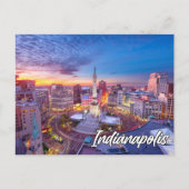 Indianapolis, Indiana, Verenigde Staten Briefkaart (Voorkant)