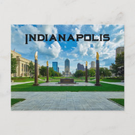 Indianapolis, Indiana, Verenigde Staten Briefkaart