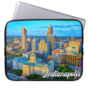 Indianapolis, Indiana, Verenigde Staten Laptop Sleeve