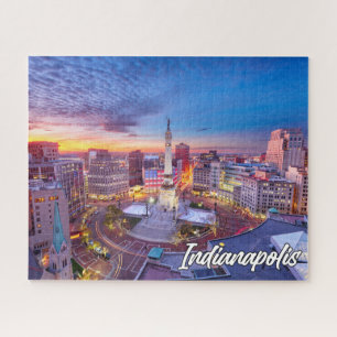 Indianapolis, Indiana, Verenigde Staten Legpuzzel
