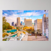 Indianapolis, Indiana, Verenigde Staten Poster (Voorkant)