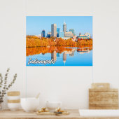 Indianapolis, Indiana, Verenigde Staten Poster (Keuken)