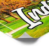 Indianapolis, Indiana, Verenigde Staten Poster (Hoek)