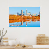 Indianapolis, Indiana, Verenigde Staten Poster (Keuken)