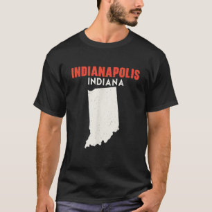 Indianapolis Indiana Verenigde Staten Verenigde St T-shirt