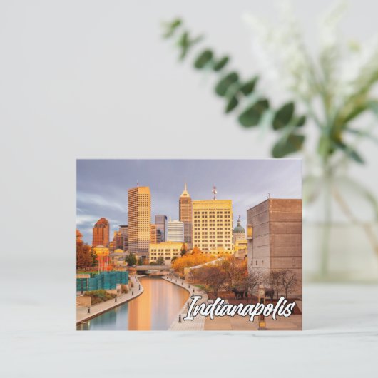 Indianapolis, Indiana, VS Briefkaart (Staand voorkant)