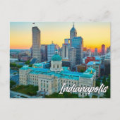 Indianapolis, Indiana, VS Briefkaart (Voorkant)