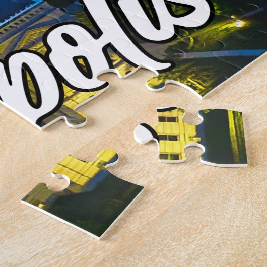 Indianapolis, Indiana, VS Legpuzzel (Zijkant)